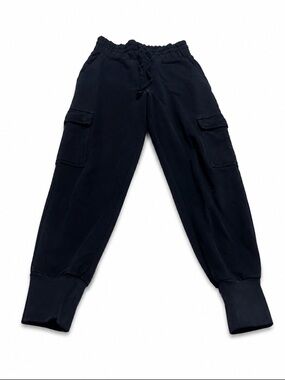 Fabletics Black Cargo Jogger Sweatpants XS Athleisure Lounge Pants Women’s